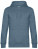 Pánska vegan mikina s kapucňou - BCWU02K_Nordic-Blue - variant Ls 1000301750