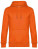 Pánska vegan mikina s kapucňou - BCWU02K_Pure-Orange - variant Ls 1000301684
