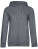 BCWW03Q QUEEN Zipped Hood Jacket /Women - BCWW03Q_Heather-Mid-Grey - variant Ls 1000302113