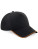 5-panelová šiltovka Authentic - Piped Peak - CB25c_Black_Orange - variant Ls 1000294039