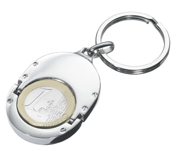 1 Euro holder kľúčenka