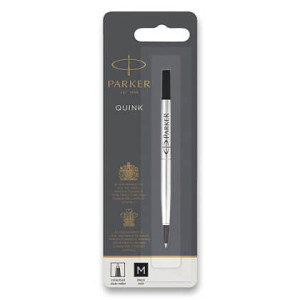 Parker - náplň do rolleru, čierna, 0,7 mm - Reklamnepredmety