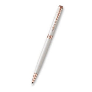 Parker Sonnet Premium Pearl PGT - guľôčkové pero slim