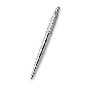 Parker Jotter Luxury Premium Stainless Steel Diagonal CT - guľôčkové pero - Reklamnepredmety