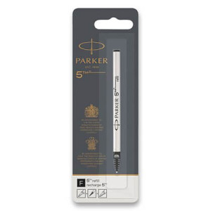 Parker - náplň do 5th, čierna, 0,5 mm