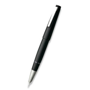 Lamy 2000 Black Matt Brushed - plniace pero, hrot F - Reklamnepredmety