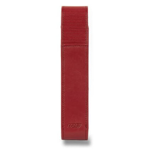 Lamy červené kožené puzdro A 314 pre 1 ks