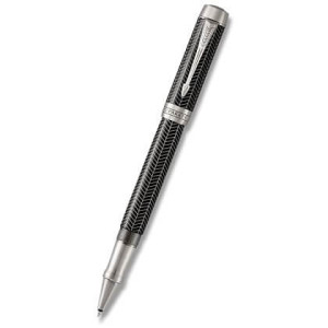 Parker Duofold Prestige Black Chevron - roller - Reklamnepredmety