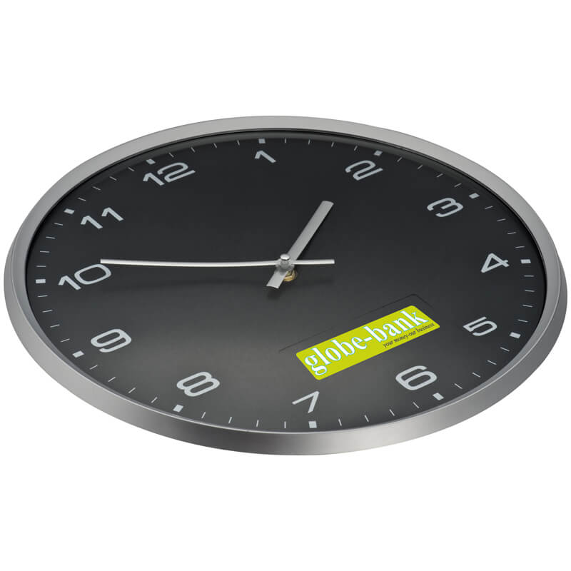 Часы настенные температура. Wall Clock with Thermometer.