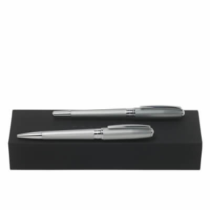 Set Essential Matte Chrome (guľôčkové pero & plniace pero) - Reklamnepredmety