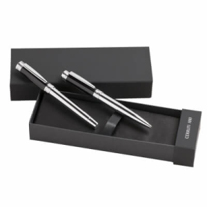 Set Zoom Classic Black (guľôčkové pero & plniace pero) - Reklamnepredmety