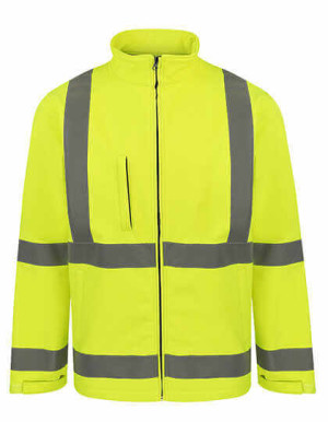 Softshellová bunda KX807 Hi-Viz - Reklamnepredmety