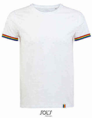 Pánske tričko s krátkym rukávom Rainbow - Reklamnepredmety