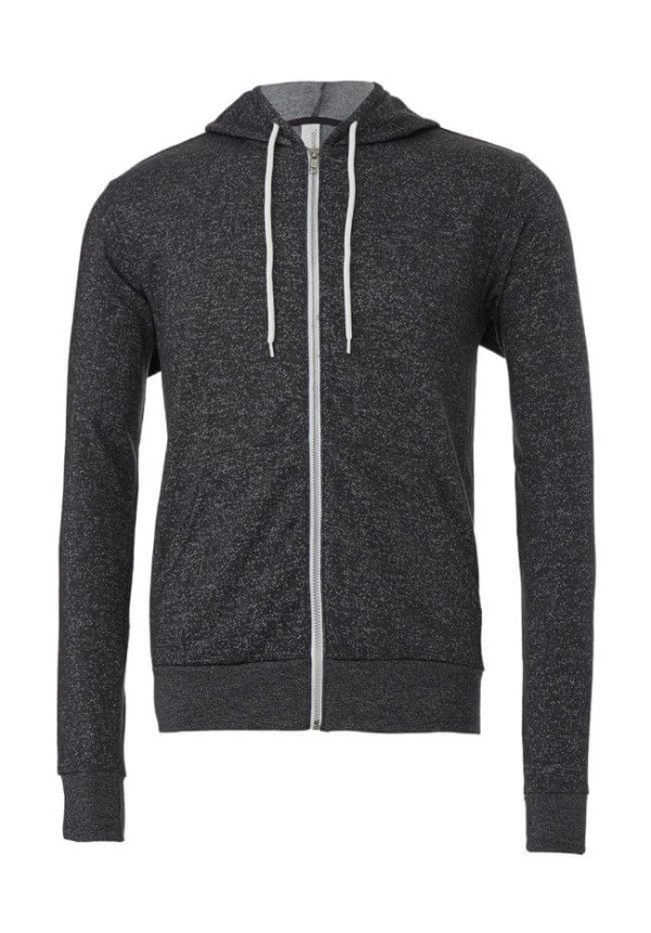 Mikina Unisex Poly-Cotton s kapucňou a na zips
