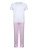 Detské pyžamo - TC059_White_Pink_White-Stripe - variant Ls 1000290603
