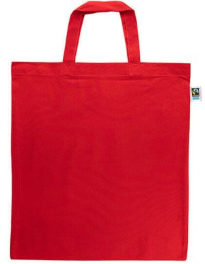 Bavlnená taška s krátkymi rúčkami - Reklamnepredmety