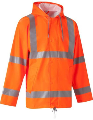 YK450 Hi-Vis Soft Flex priedušná bunda do dažďa - Reklamnepredmety