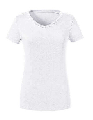 Dámske tričko jednofarebné z organickej bavlny - Reklamnepredmety