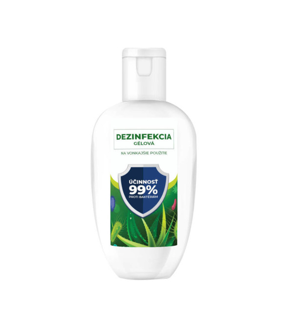 Antibakterialny gel 150 ml biela