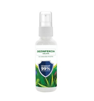 Antibakterialny gel 30  s rozprašovačom - Reklamnepredmety