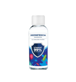 Alkoholová dezinfekcia fľaša 50 ml