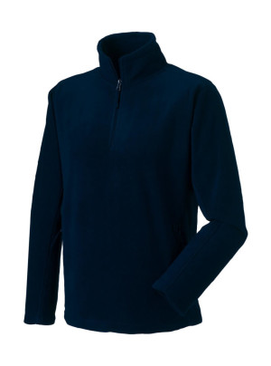 Fleecová bunda s krátkym zipsom - Reklamnepredmety