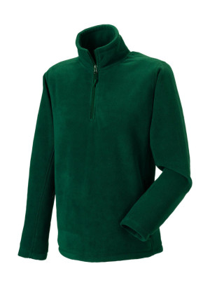 Fleecová bunda s krátkym zipsom - Reklamnepredmety