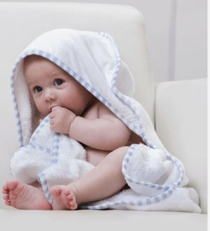 "Po" uterák s kapucňou pre bábätká - Reklamnepredmety