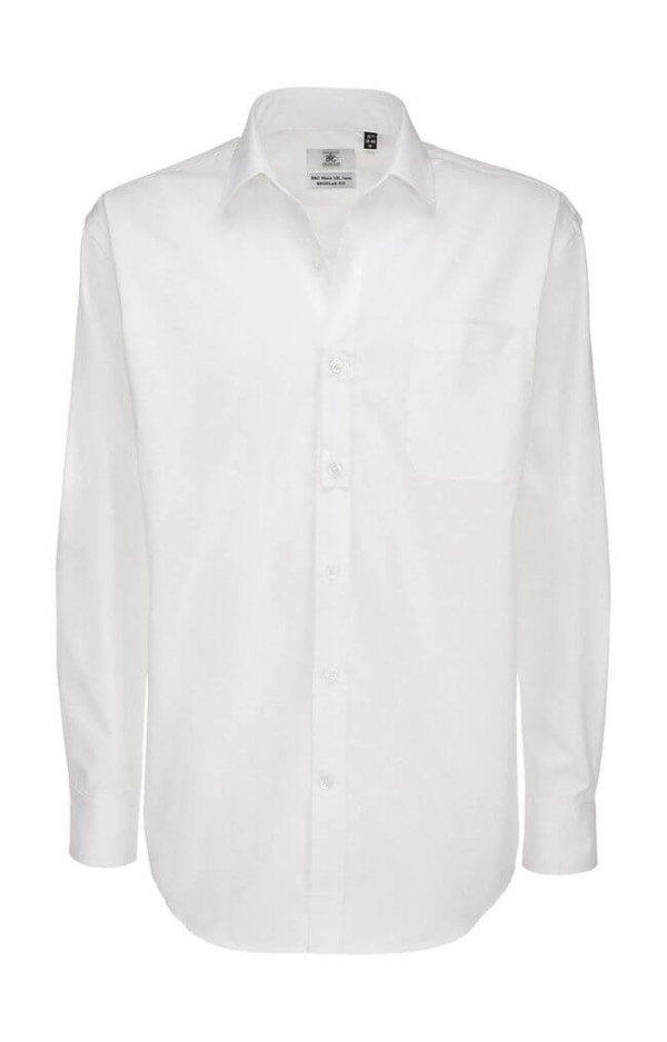 Pánska košeľa Twill Cotton s dlhými rukávmi