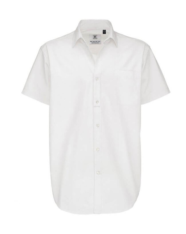 Pánska košeľa Twill Cotton s kratkými rukávmi