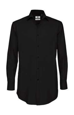 Pánska košeľa Elastane s dlhými rukávmi Black Tie - Reklamnepredmety