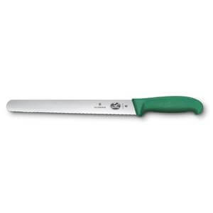 Zelený zúbkovaný nôž Victorinox - Reklamnepredmety