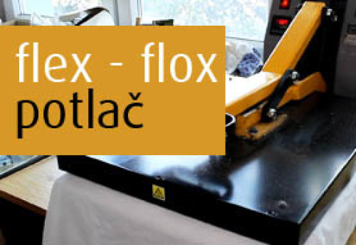 Flex - Flock potlač