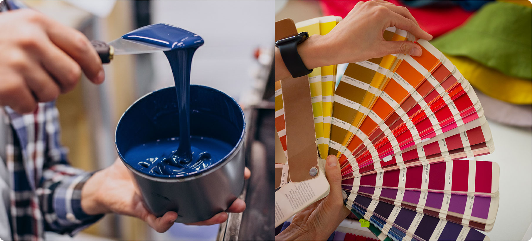 mie&scaron;anie farieb