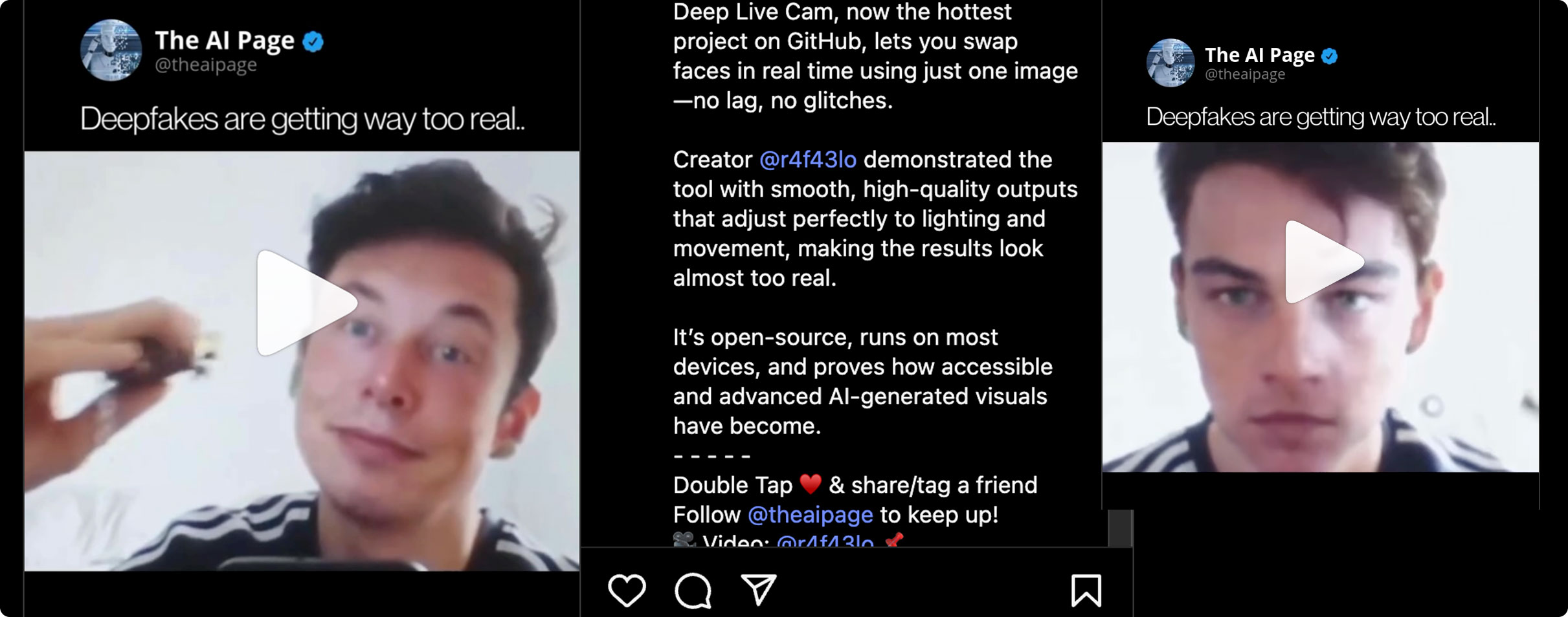 Deep fake stream, falo&scaron;n&aacute; identita online streamovanie