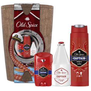 OLD SPICE Darčeková súprava v drevenom súdku