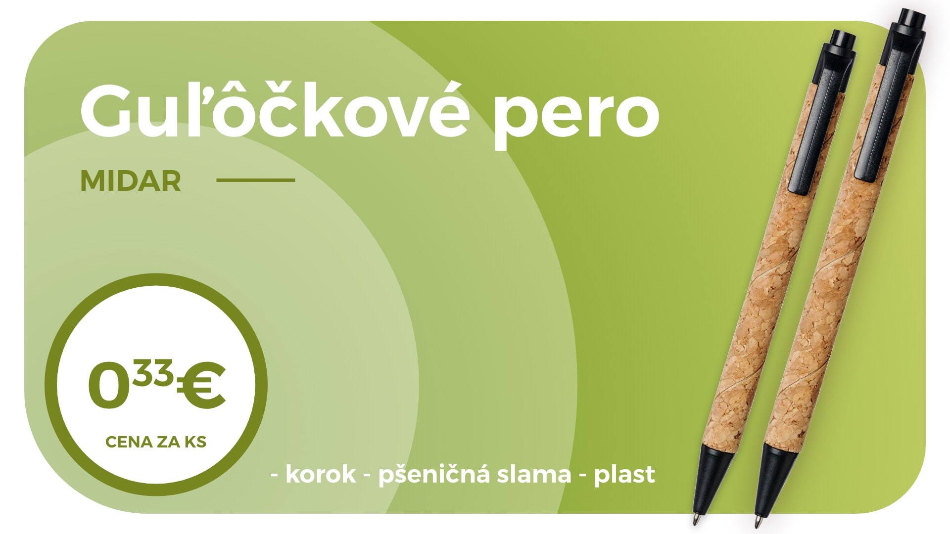 guľôčkové pero midar