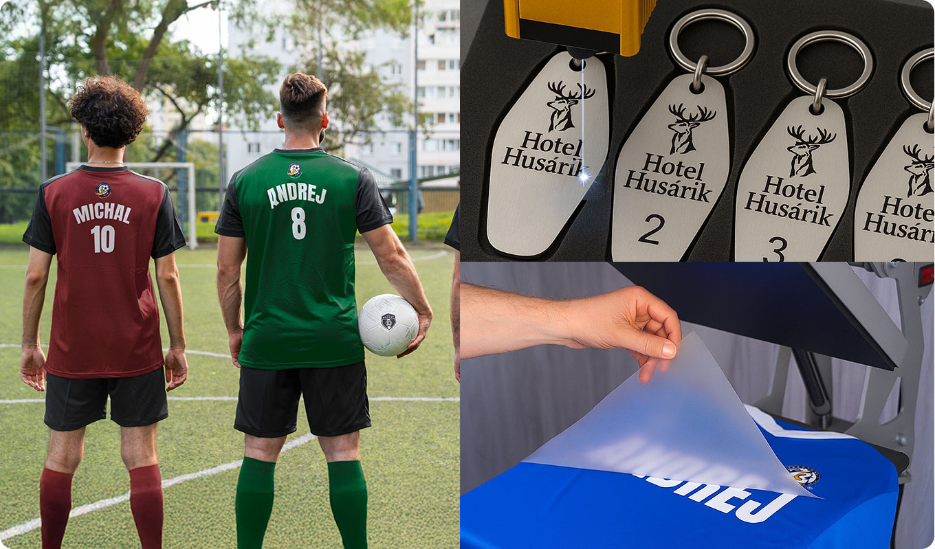 Každý kus originál - technologie pro personalizovaný potisk