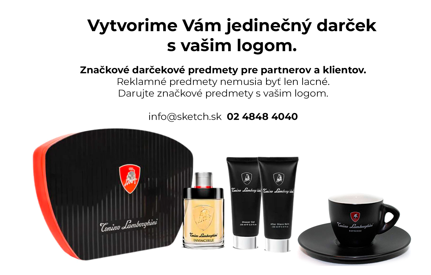 tonino lamborghini značkové predmety pre firmy